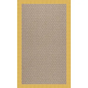 Creative Concepts-Grassy Mtn. Creative Concepts-Grassy Mtn. Canvas Canary Rectangle Rug - 4\' x 4\'