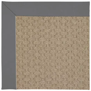 Creative Concepts-Grassy Mtn. Creative Concepts-Grassy Mtn. Canvas Charcoal Octagon Rug
