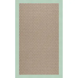 Creative Concepts-Grassy Mtn. Creative Concepts-Grassy Mtn. Canvas Spa Blue Rectangle Rug - 12\' x 1