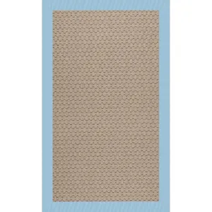 Creative Concepts-Grassy Mtn. Creative Concepts-Grassy Mtn. Canvas Air Blue Rectangle Rug - 3\' x 5\
