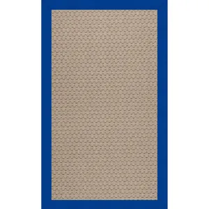 Creative Concepts-Grassy Mtn. Creative Concepts-Grassy Mtn. Canvas Pacific Blue Rectangle Rug - 6\' 