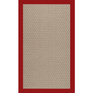 Creative Concepts-Grassy Mtn. Creative Concepts-Grassy Mtn. Canvas Jockey Red Rectangle Rug - 8' x 10'