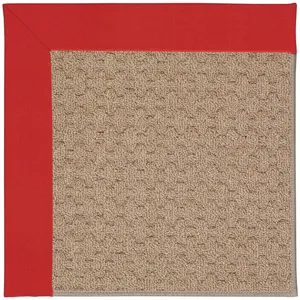 Creative Concepts-Grassy Mtn. Creative Concepts-Grassy Mtn. Canvas Jockey Red Rectangle Rug - 7\'9\"