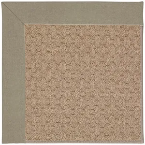 Creative Concepts-Grassy Mtn. Creative Concepts-Grassy Mtn. Canvas Taupe Octagon Rug