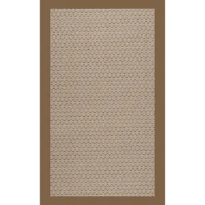 Creative Concepts-Grassy Mtn. Creative Concepts-Grassy Mtn. Canvas Cocoa Rectangle Rug - 6\' x 6\'