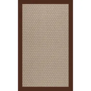 Creative Concepts-Grassy Mtn. Creative Concepts-Grassy Mtn. Canvas Bay Brown Rectangle Rug - 12\' x 