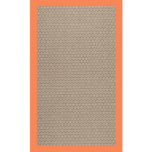 Creative Concepts-Grassy Mtn. Creative Concepts-Grassy Mtn. Canvas Tangerine Rectangle Rug
