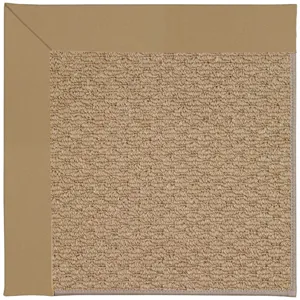 Creative Concepts-Raffia Canvas Linen Octagon Rug - 8' x 8'
