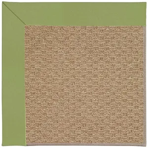 Creative Concepts-Raffia Canvas Citron Octagon Rug