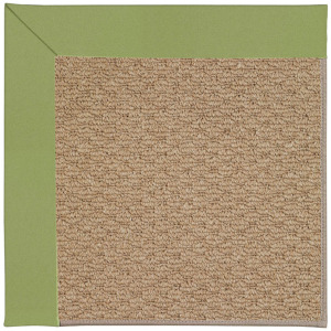 Creative Concepts-Raffia Canvas Citron Runner Rug