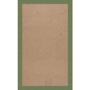 Creative Concepts-Raffia Canvas Citron Rectangle Rug