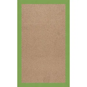 Creative Concepts-Raffia Canvas Parrot Rectangle Rug - 4\' x 6\'
