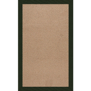 Creative Concepts-Raffia Canvas Fern Rectangle Rug