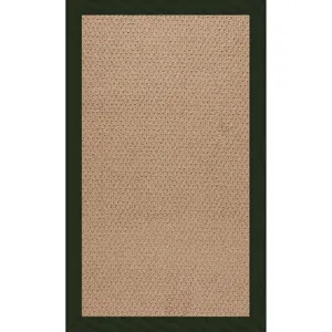Creative Concepts-Raffia Canvas Fern Rectangle Rug - 8\' x 8\'