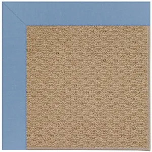 Creative Concepts-Raffia Canvas Air Blue Rectangle Rug - 7\' x 9\'