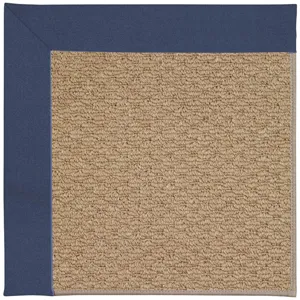Creative Concepts-Raffia Canvas Neptune Rectangle Rug - 6\' x 6\'