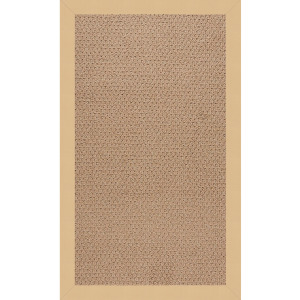 Creative Concepts-Raffia Canvas Antique Beige Rectangle Rug