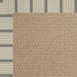 Creative Concepts-Raffia Cove Pebble Runner Rug - 2\'6\" x 12\'6\"