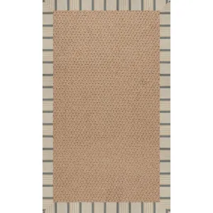 Creative Concepts-Raffia Cove Pebble Rectangle Rug - 4\' x 6\'
