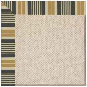 Creative Concepts-White Wicker Long Hill Ebony Rectangle Rug - 12\' x 15\'