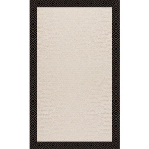 Creative Concepts-White Wicker Fortune Lava Rectangle Rug