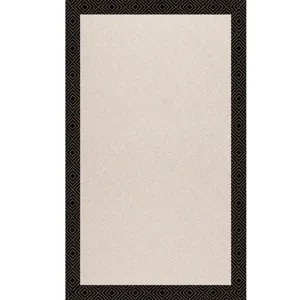 Creative Concepts-White Wicker Fortune Lava Rectangle Rug