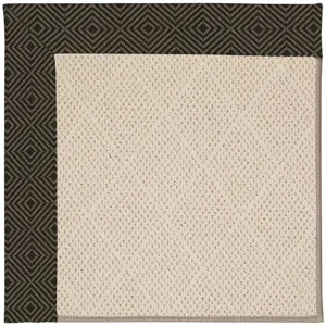 Creative Concepts-White Wicker Fortune Lava Rectangle Rug - 7\'9\" x 10\'9\"