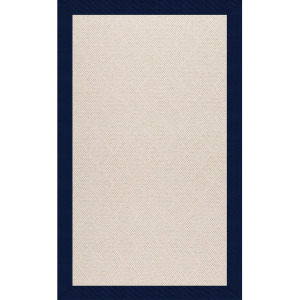 Creative Concepts-White Wicker Canvas Neptune Rectangle Rug