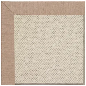 Creative Concepts-White Wicker Cast Petal Runner Rug