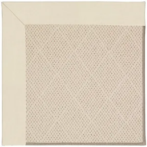 Creative Concepts-White Wicker Canvas Sand Runner Rug - 2\'6\" x 10\'6\"