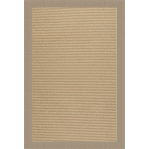 Creative Concepts-Sisal Canvas Linen Rectangle Rug - 8' x 8'