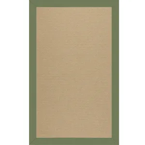 Creative Concepts-Sisal Canvas Citron Rectangle Rug - 10\' x 10\'