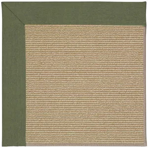 Creative Concepts-Sisal Canvas Fern Runner Rug - 2\'6\" x 8\'6\"