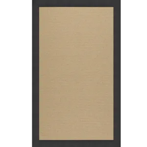 Creative Concepts-Sisal Classic Black Rectangle Rug - 10\' x 14\'