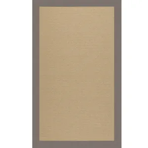 Creative Concepts-Sisal Classic Stone Rectangle Rug - 4\' x 6\'