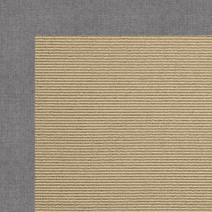 Creative Concepts-Sisal Canvas Slate Runner Rug