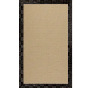 Creative Concepts-Sisal Fortune Lava Rectangle Rug - 10\' x 10\'