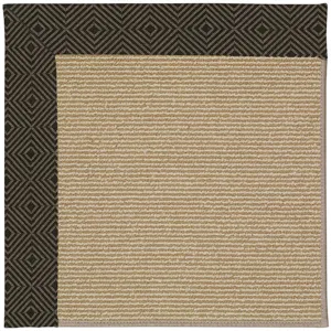 Creative Concepts-Sisal Fortune Lava Rectangle Rug - 10\' x 10\'