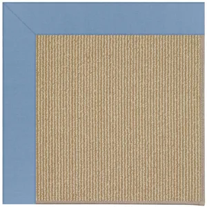 Creative Concepts-Sisal Canvas Air Blue Rectangle Rug - 4\' x 6\'
