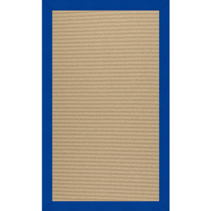 Creative Concepts-Sisal Canvas Pacific Blue Rectangle Rug