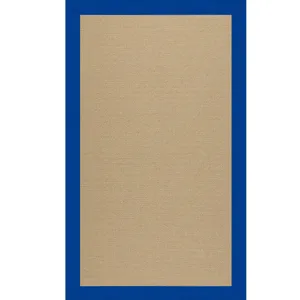 Creative Concepts-Sisal Canvas Pacific Blue Rectangle Rug - 2\' x 3\'