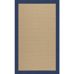 Creative Concepts-Sisal Canvas Navy Rectangle Rug