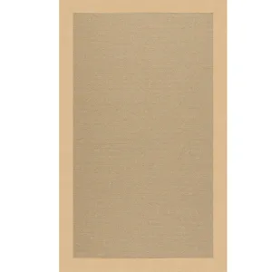 Creative Concepts-Sisal Canvas Antique Beige Rectangle Rug - 12\' x 12\'