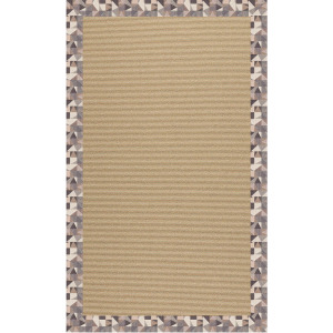 Creative Concepts-Sisal Geo Bronze Rectangle Rug