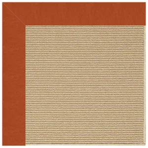 Creative Concepts-Sisal Classic Persimmon Octagon Rug