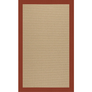 Creative Concepts-Sisal Classic Persimmon Rectangle Rug
