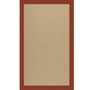 Creative Concepts-Sisal Classic Persimmon Rectangle Rug - 10\' x 10\'