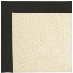 Creative Concepts-Sugar Mtn. Creative Concepts-Sugar Mtn. Canvas Black Octagon Rug - 8' x 8'