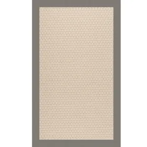 Creative Concepts-Sugar Mtn. Creative Concepts-Sugar Mtn. Canvas Charcoal Rectangle Rug - 7\'9\" x 1