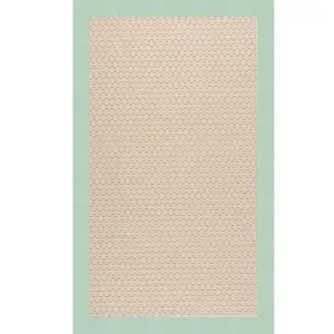 Creative Concepts-Sugar Mtn. Creative Concepts-Sugar Mtn. Canvas Spa Blue Rectangle Rug - 4\' x 4\'